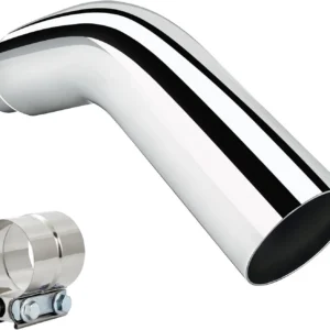 5 to 6 Inch Exhaust Elbow with Clamp